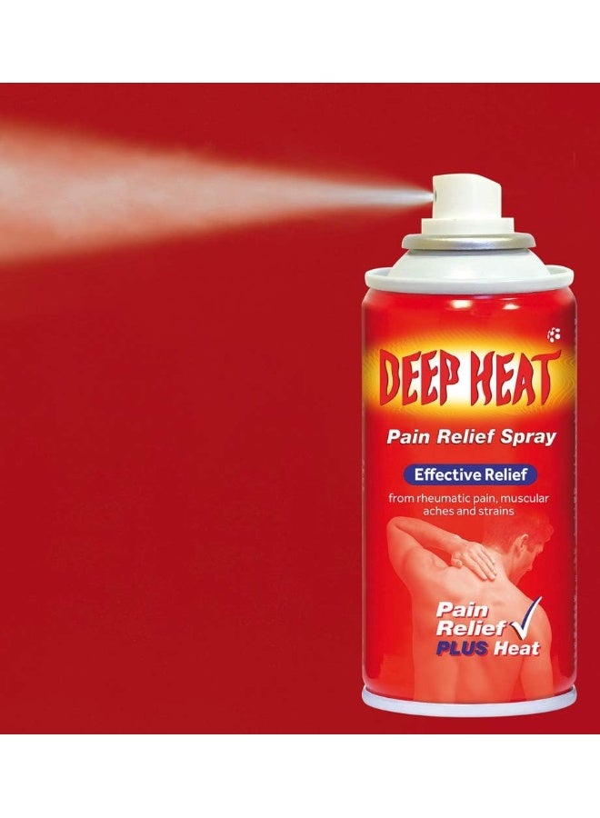 Deep Heat Spray Fast Relief from Rheumatic Pain- 150ml - Image 3