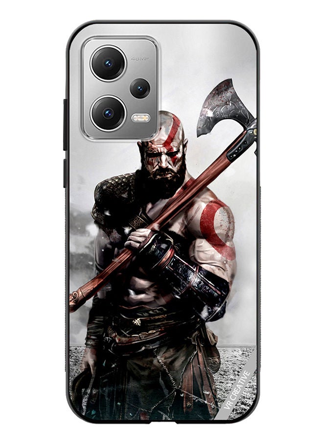 VR CREATIVE Protective Case Cover For Xiaomi Redmi Note 12 God Of War Movie Design Multicolour - Image 1