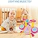 Homily Pink Drum Set for Girls Toddler Musical Instrument Kit - Image 4