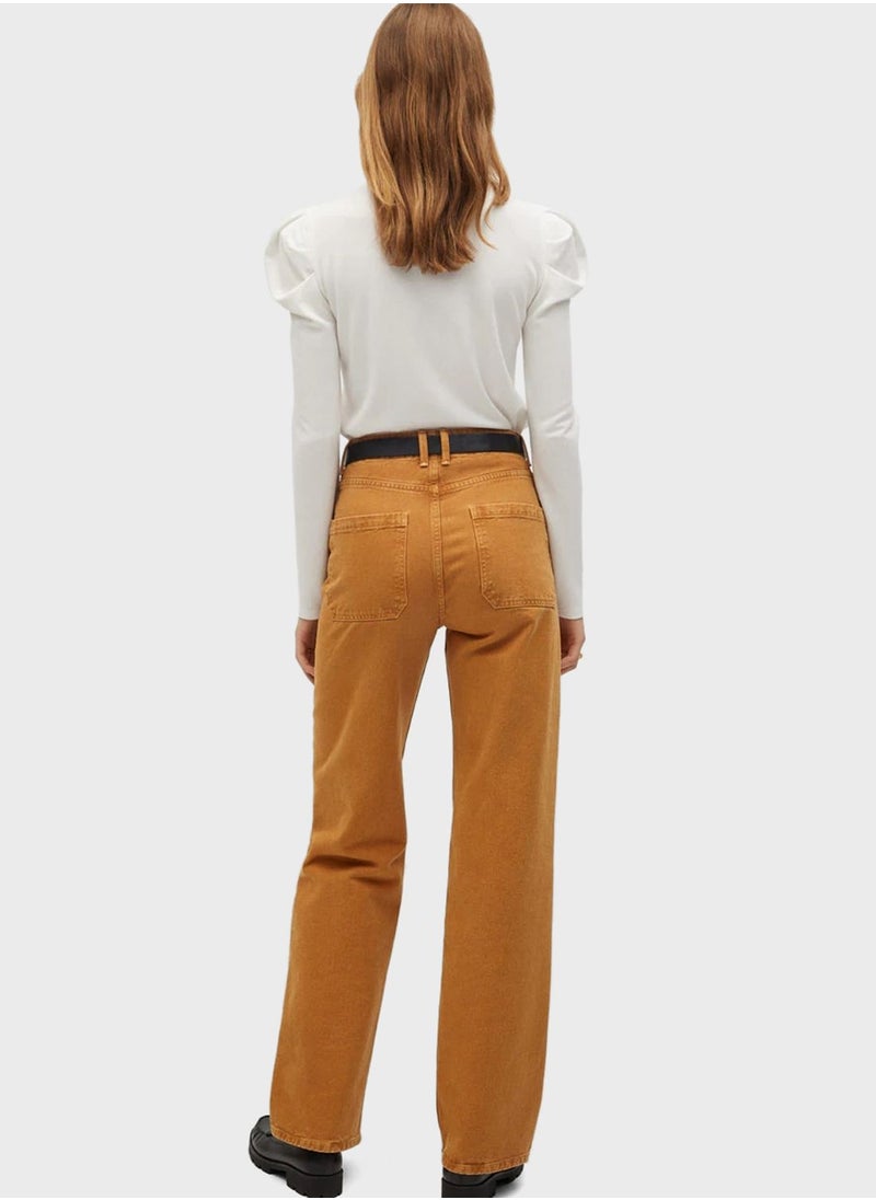 MANGO - Puff Sleeve T-Shirt - Image 1