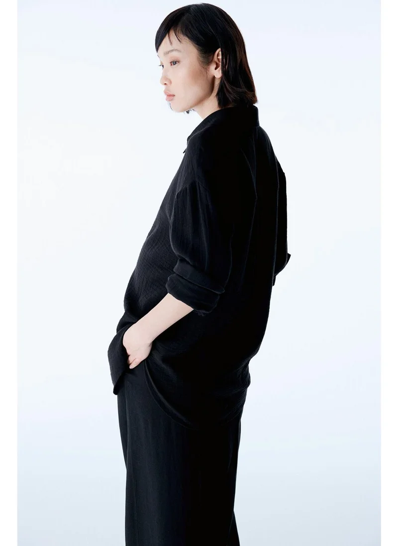 H&M MAMA Before & After Muslin shirt