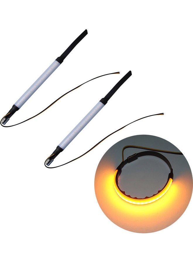 Loquat 2-Piece Motorcycle Front Fork LED Strip Indicator Lights - Image 2