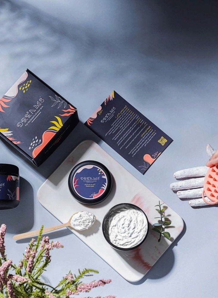 Dreams cream Exfoliating Face & Body Scrub 300 Ml - Image 3