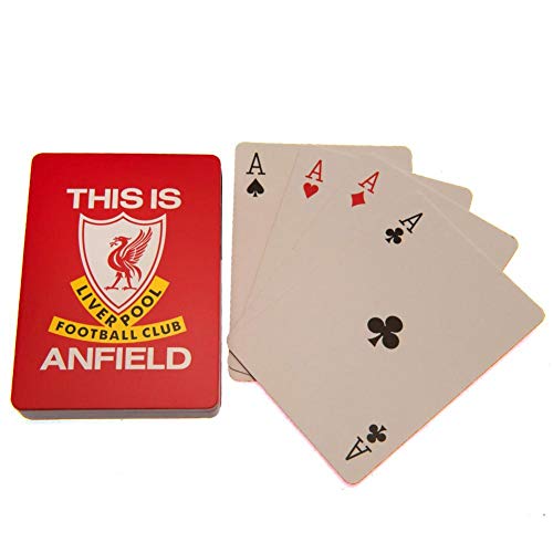 Liverpool FC This Is Anfield Playing Cards One Size Red - Image 1
