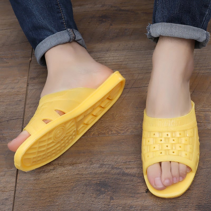 Men's Plastic Flip Flops, Comfortable Non-slip Soft Sole - Image 2