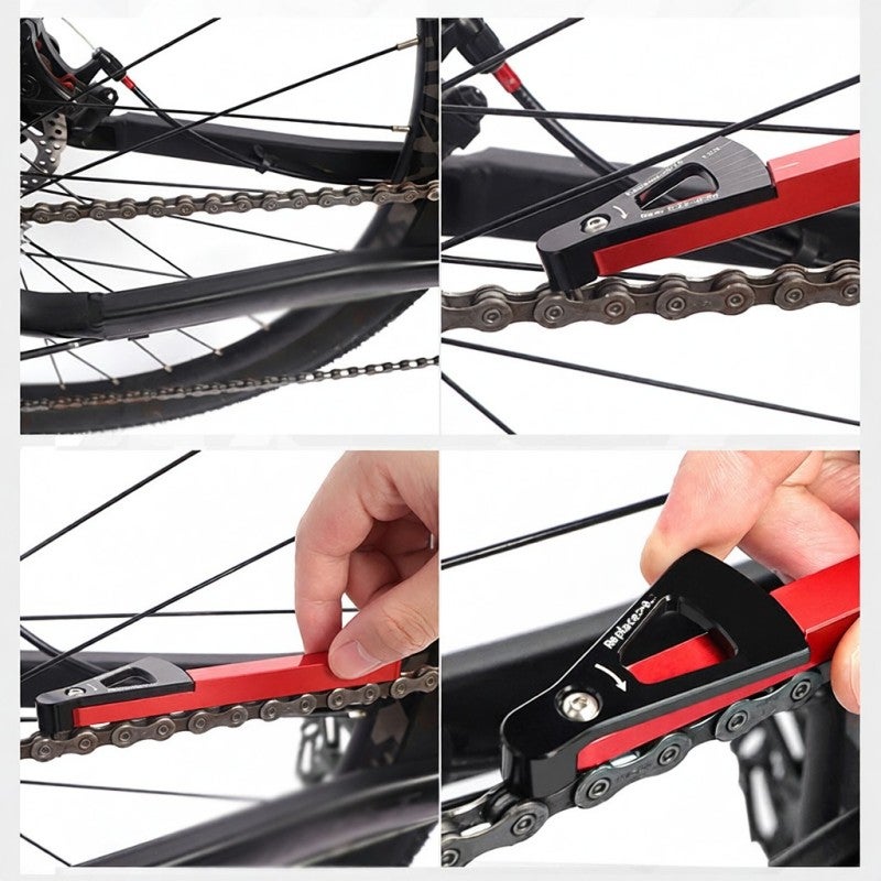 LeBycle Bicycle Chain Checker Gauge MTB Bike Chain Wear Indicator Tool Chain Stretch Detection Caliper for MTB Mountain Road Bike - Image 4