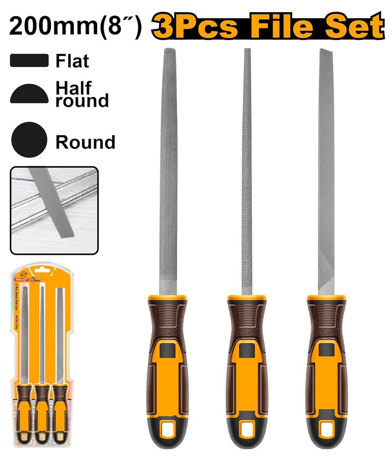 SNE SNE 3 Pcs Steel File Set  - Image 2