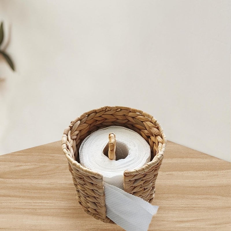 Toilet Tissue Holder Toilet Paper Storage Stand for Home Office - Image 5