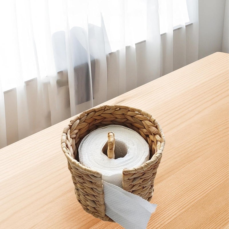 Toilet Tissue Holder Toilet Paper Storage Stand for Home Office - Image 4
