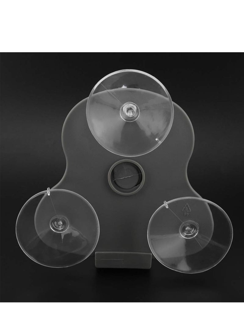 كيلا فرشاة تنظيف أكواب زجاجية دوارة 360 درجة (قطعتان) بثلاثة مستويات شفط، ملحق لغسل الأكواب الزجاجية، فرشاة تنظيف زجاجية مزدوجة الجوانب بشعيرات مرنة للاستخدام المنزلي، مناسبة للجدران والطاولات أو قاع الأحواض - Image 4