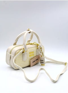 Miu Miu Bowling Pleated Vintage Crossbody Shoulder Bag  - Image 3