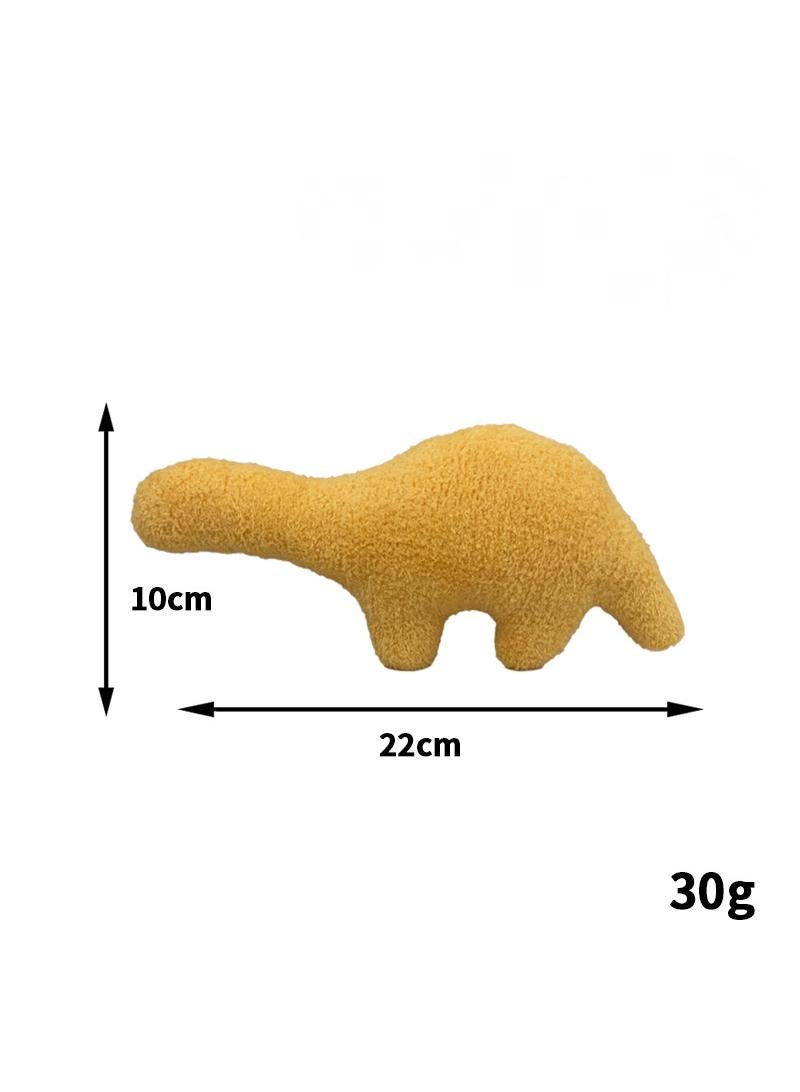 general Creative Plush Doll Dinosaur Chicken Nugget Doll Pillow Dino Nugget Plush Toy