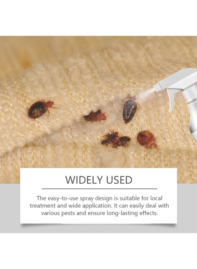 Jakehoe بخاخ قاتل حشرات بق الفراش 120 مل، بخاخ قاتل للصراصير والذباب، مكونات نباتية تقتل الحشرات والبق عند الاتصال، غير دهني، طارد للبراغيث والآفات الداخلية، بدون بقع، رائحة منعشة - Image 2