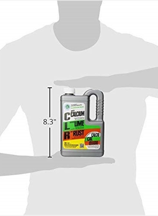 CLR Calcium, Lime & Rust Remover, Blasts Calcium, Dissolves Lime, Zaps Rust Stains, 28 Ounce Bottle (Packaging May Vary)  - Image 3