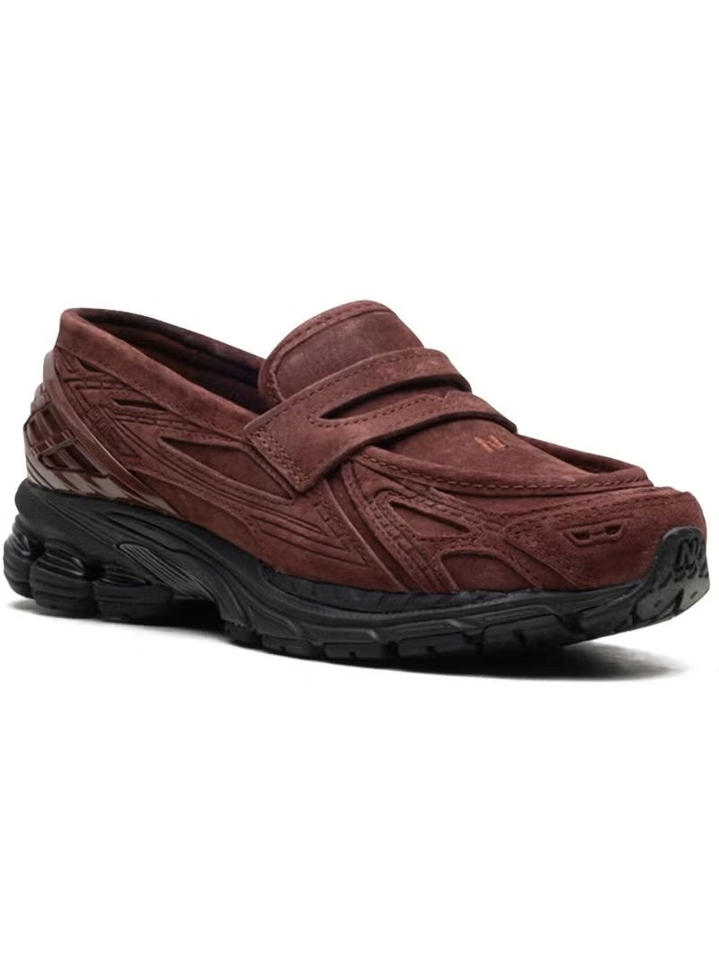 نيو بالانس 1906L – سنيكرز سليب-أون للجنسين "ريتش أوك" | بني كستنائي | خياطة موك ونعل سميك - Image 2