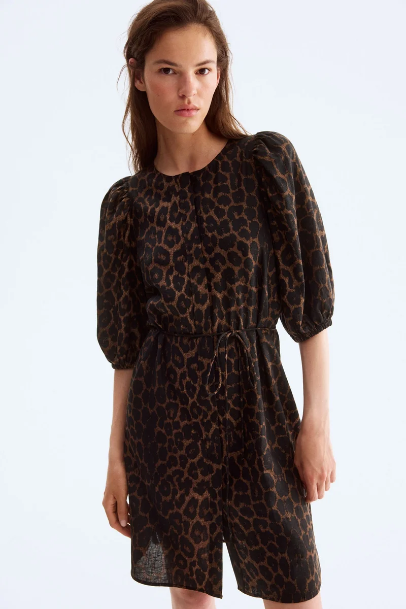 H&M Linen-blend dress