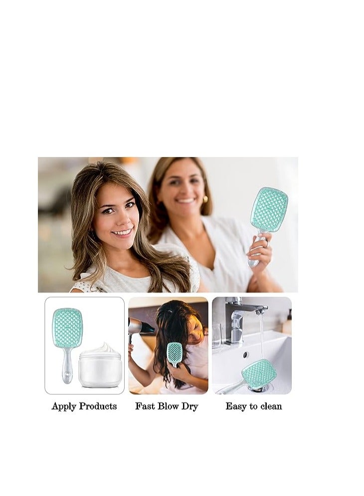 ORiTi ORiTi Hair Brush Comb For Hair Detangling Hair Brush Women Hair Styling Brush Hairbrush For Fine Hair Massage Comb Straw Hair Brush Vented Hair Brush - Image 2