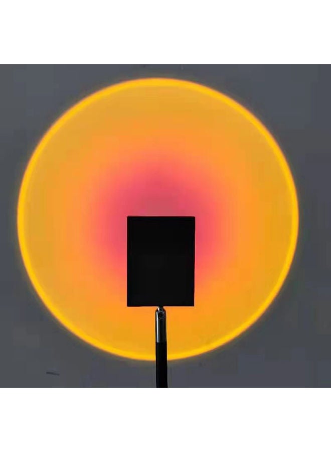 Loquat LED Sunset Projector Night Light Yellow/Black - Image 3