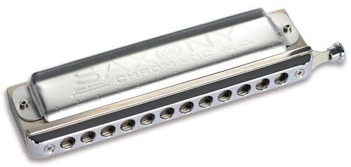 Seydel Harmonica Chromatic Saxony Solo Key C 52480C - Image 2