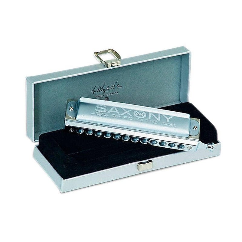 Seydel Harmonica Chromatic Saxony Solo Key C 52480C - Image 4