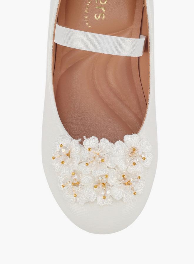 JUNIORS Girls Slip-On Ballerina Shoes - Image 4