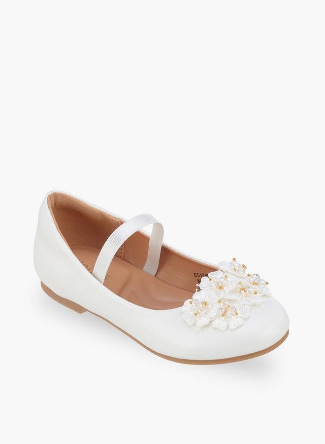 JUNIORS Girls Slip-On Ballerina Shoes - Image 2