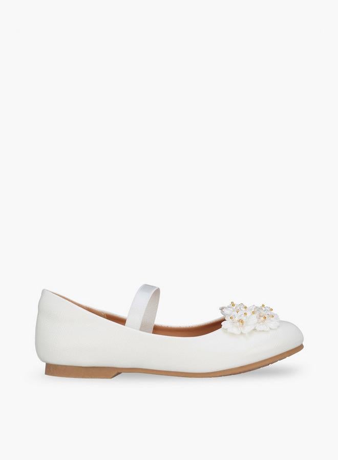 JUNIORS Girls Slip-On Ballerina Shoes - Image 3