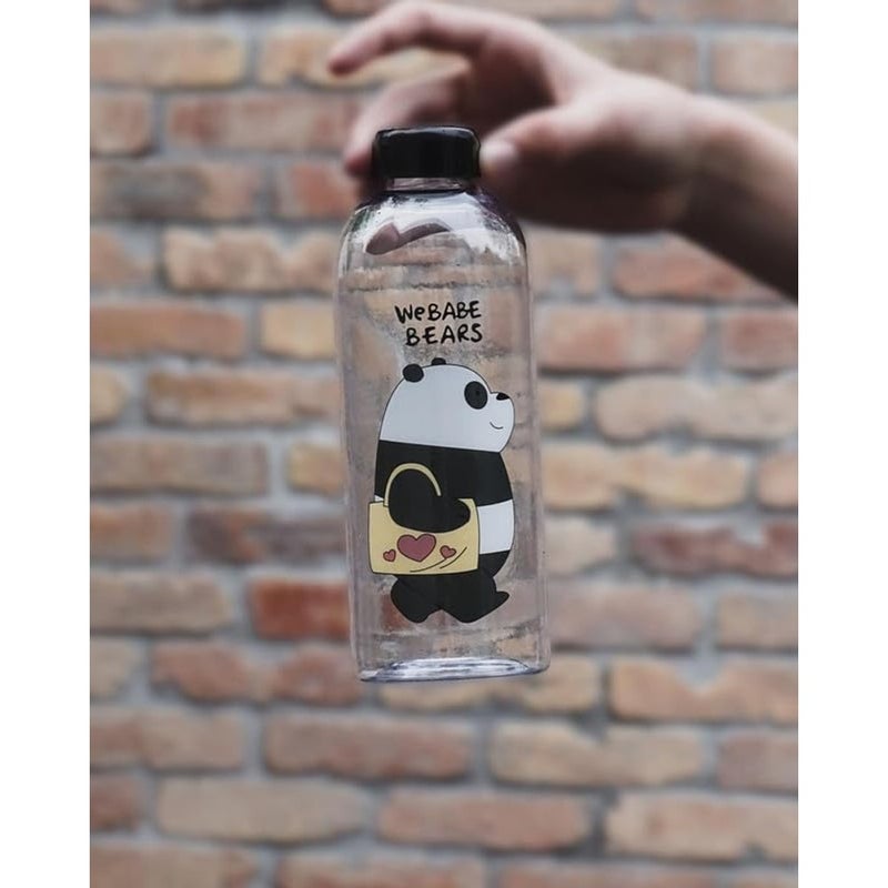 ALKAYAN Sports Water Bottle Clear With Bears Perfect For Gym, School And Home... - Image 2