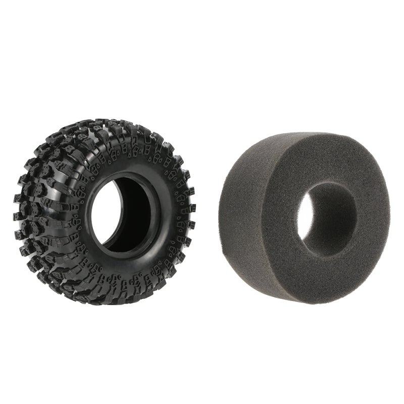 AUSTAR 1/10 RC Rock Crawler Tires: 2.2" High Quality Rubber Tires - Aggressive Narrow Lugs for Peerless Longevity, 1/10 RC4WD D90 Axial SCX10 RC Rock Crawler - Image 4