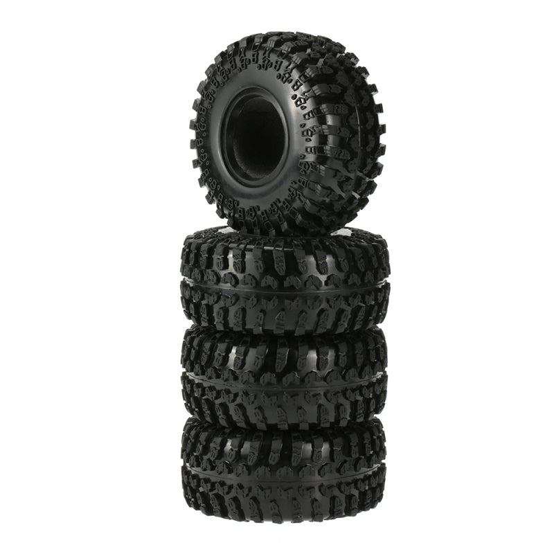 AUSTAR 1/10 RC Rock Crawler Tires: 2.2" High Quality Rubber Tires - Aggressive Narrow Lugs for Peerless Longevity, 1/10 RC4WD D90 Axial SCX10 RC Rock Crawler - Image 1