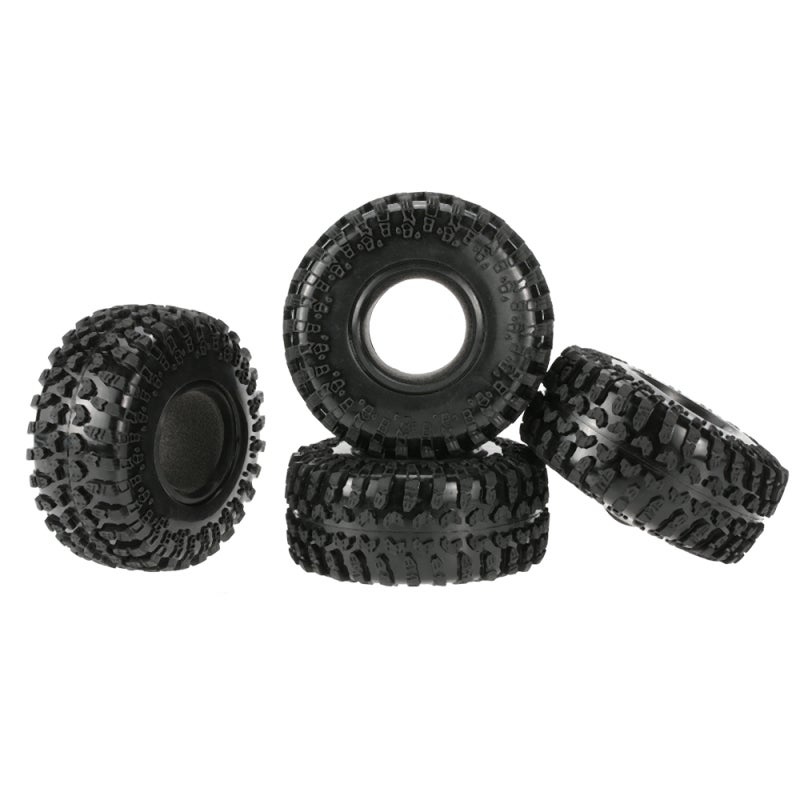 AUSTAR 1/10 RC Rock Crawler Tires: 2.2" High Quality Rubber Tires - Aggressive Narrow Lugs for Peerless Longevity, 1/10 RC4WD D90 Axial SCX10 RC Rock Crawler - Image 2