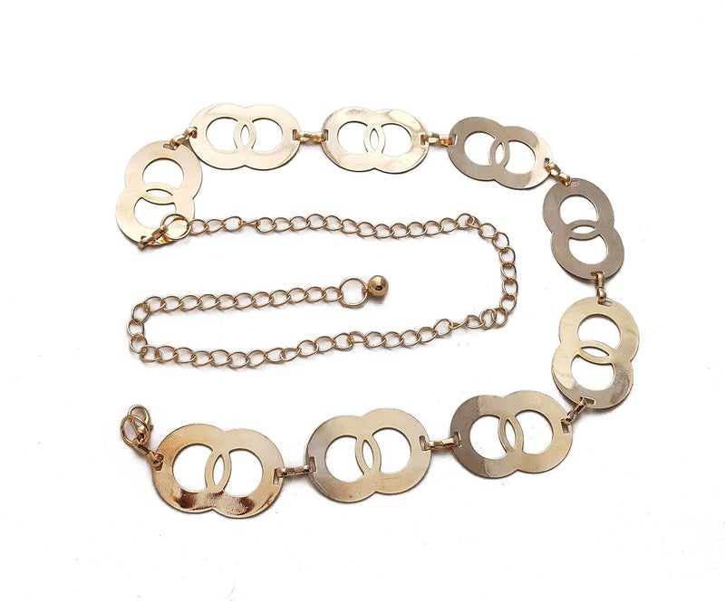 Vritraz Women And Girl Fashion Metal Stretchable Gold Plated Belly Chain Waist Luxuary Gift Belt Jewellery kamarband Waistband - Image 5