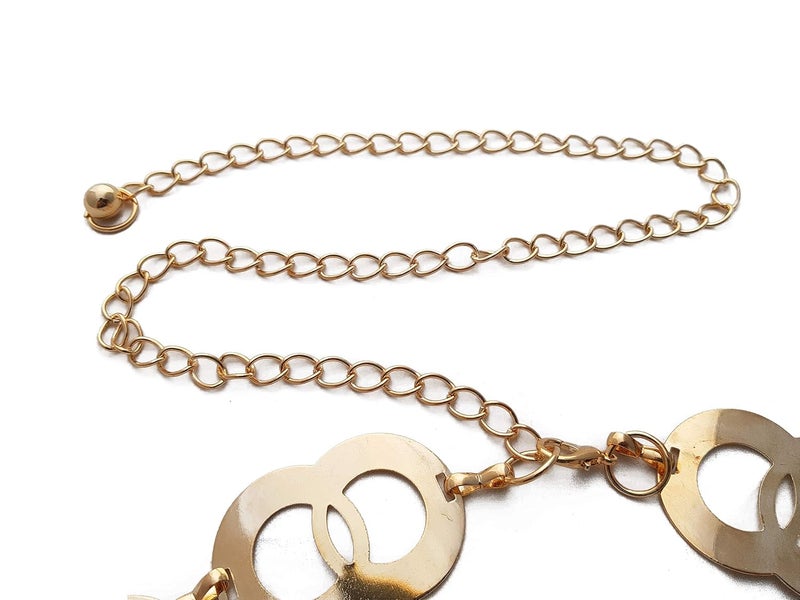 Vritraz Women And Girl Fashion Metal Stretchable Gold Plated Belly Chain Waist Luxuary Gift Belt Jewellery kamarband Waistband - Image 4