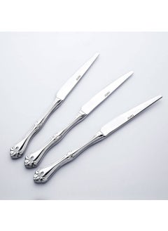 Lalezar Plain 12-Piece Dinner Knife Set