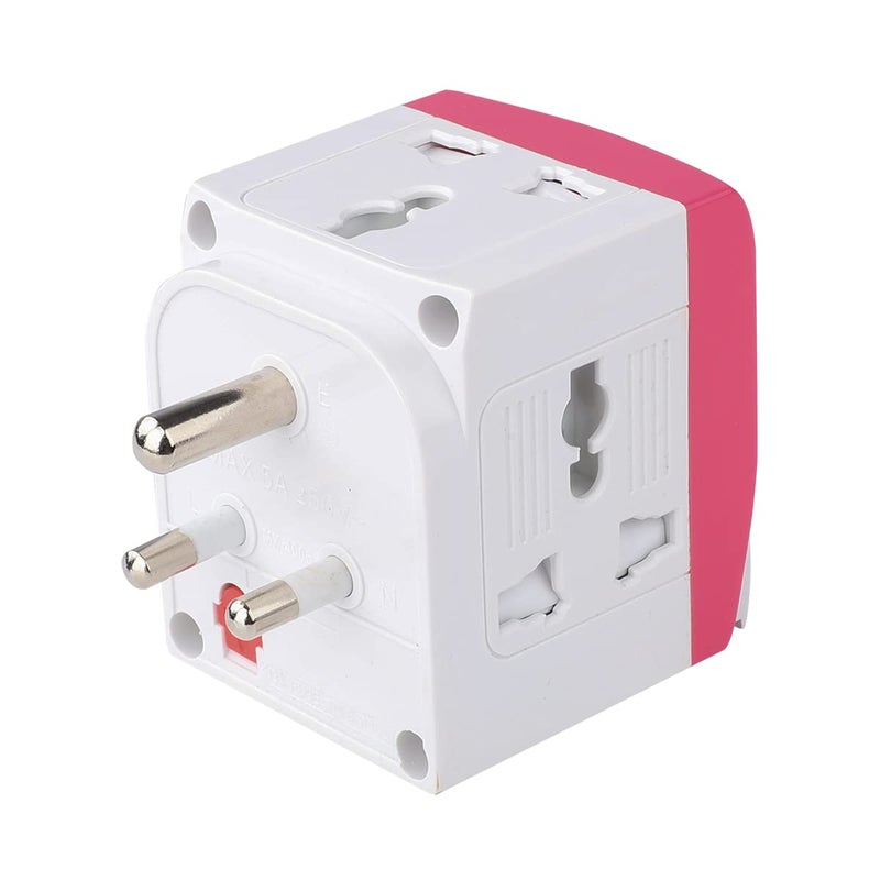 MX 4006 3 دبابيس 3 طرق قابس عالمي متعدد مع مفتاح فردي متعدد الألوان - Image 4