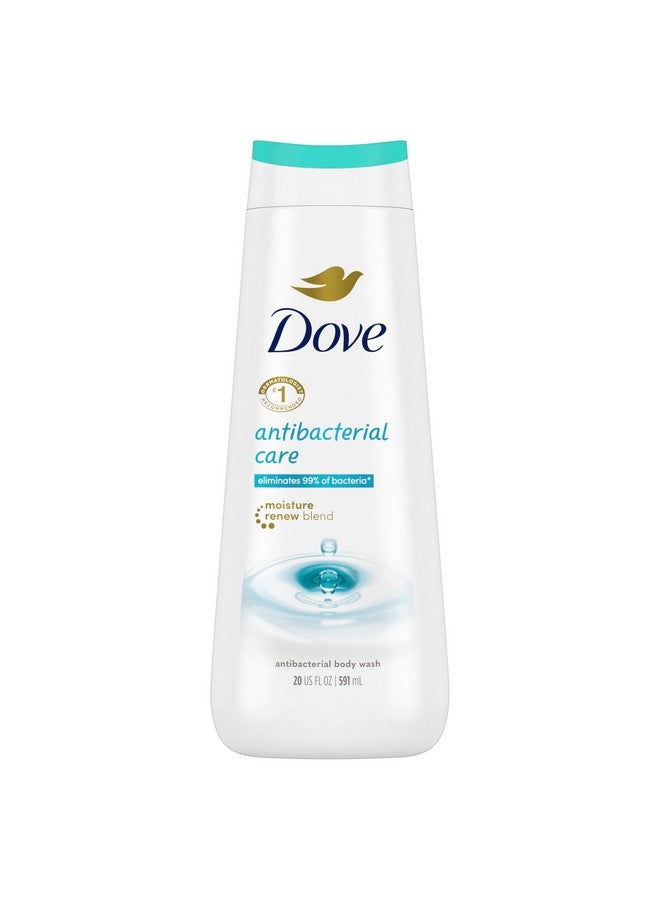 Dove Body Wash Care & Protect Antibacterial For All Skin Types Protects from Dryness 20 oz - Image 1