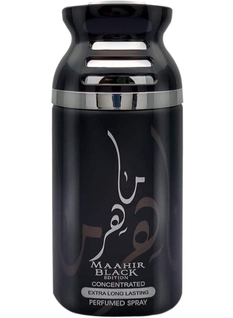 لطافة ماهر بلاك عطر سبراي من لطافة - 250 مل - Image 1