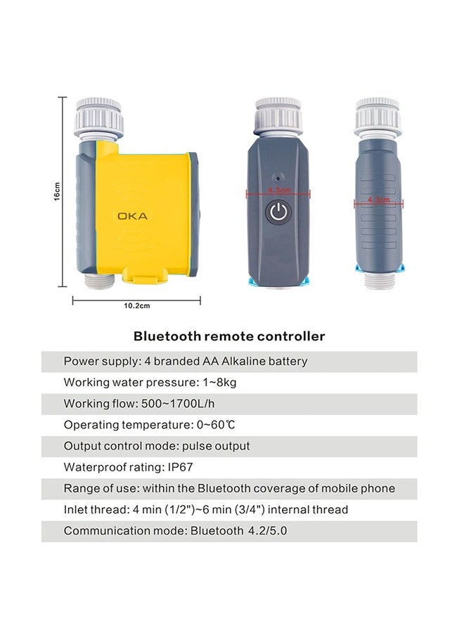 OKA - Water Regulator Equipped With An Automatic Control Unit Via Mobile Phone For Control/TRT20 - Image 1