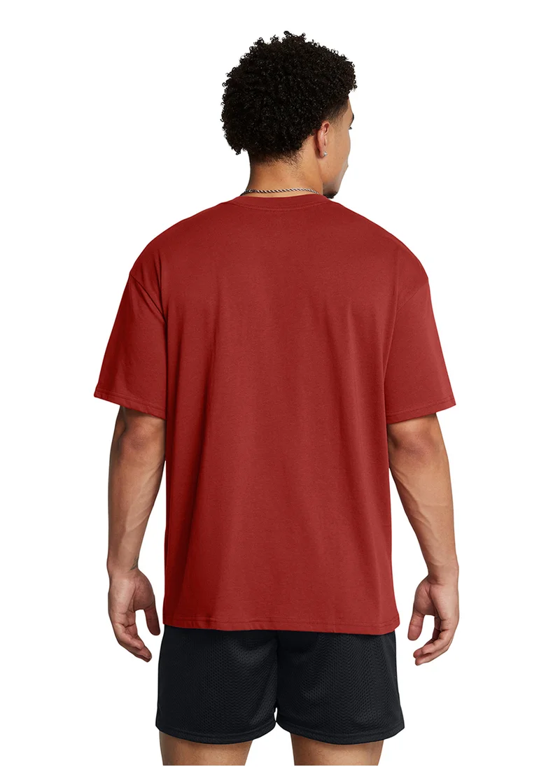 UNDER ARMOUR Heavyweight Oversized Logo T-shirt