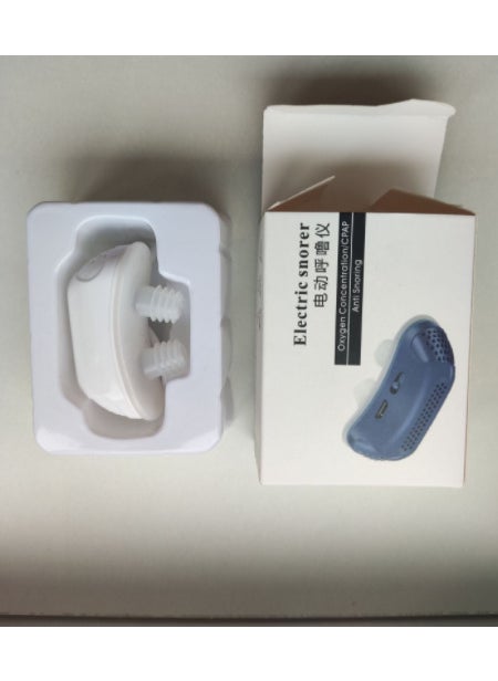 Electric Anti-Snore Device Sleep Aid White-soft box impulse ZHQ-006