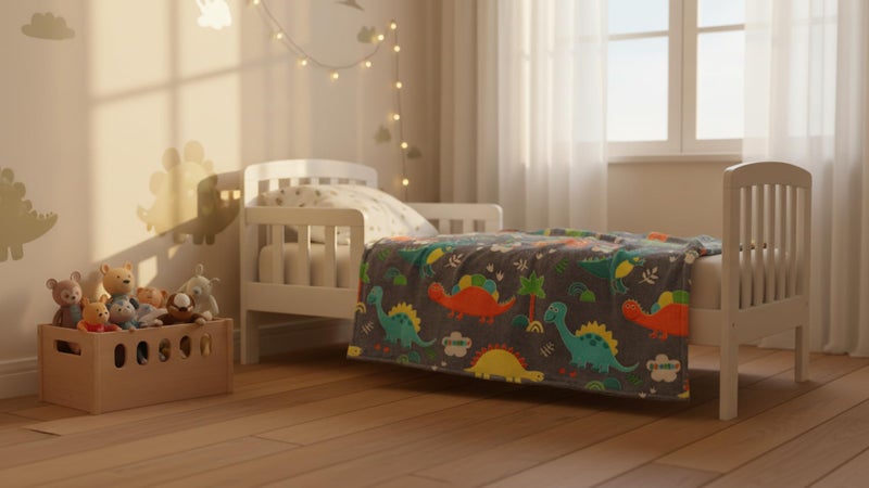 Butterthief Glow in The Dark Radium Blanket for Kids Super Soft & Warm Glowing Blanket for Toddler (100x150 cm, 0-8 Year) - Image 4