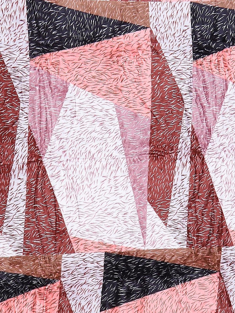 Monte Carlo Pink Printed Single Bed 240 GSM Ac Blanket (Width 160 CM, Length 220 CM) - 6 - Image 5
