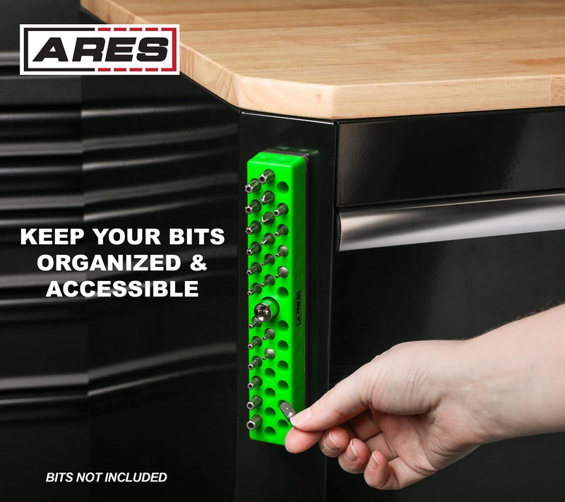 ARES ARES 70751-34-Piece Tool Accessory Set - Includes Socket Adapters, Universal Joints, Bit Holders, and Bits - Magnetic Organizer for Ideal Accessory Storage  - Image 4
