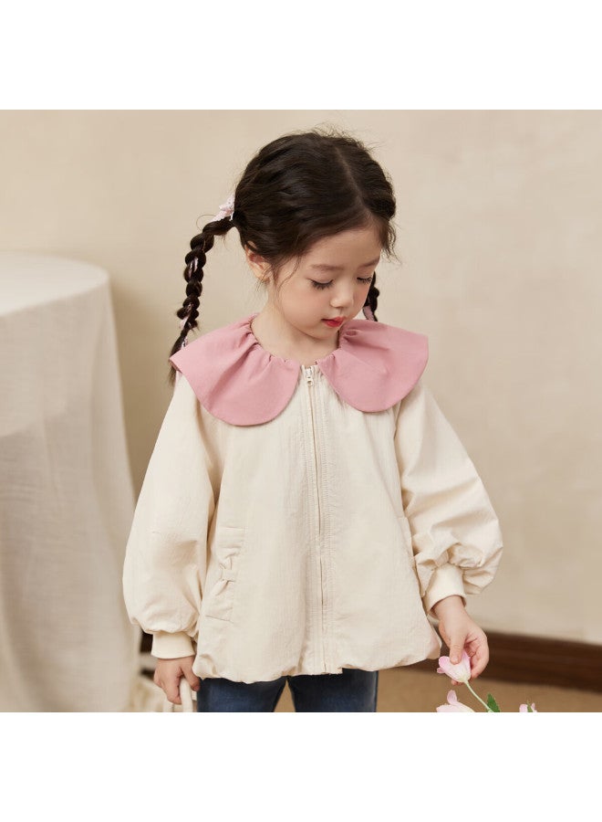 Luson Little O Baby Kids Spring Autumn Outfit Girls Fashion  New Chen Da Pig Infant Shirt Jacket Pants Two-piece Set - Image 2