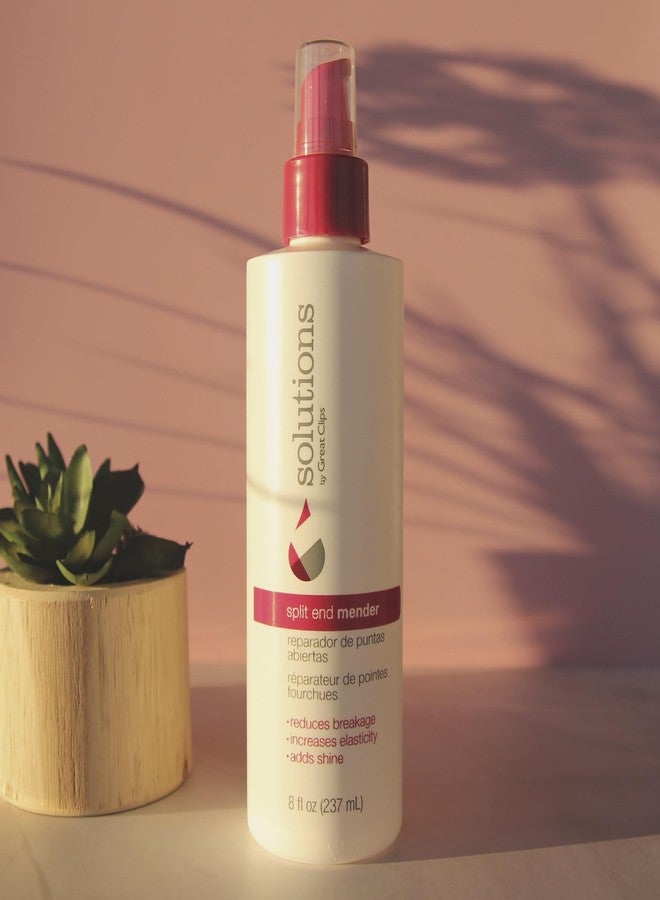 GREAT CLIPS Solutions Split End Mender 8 fl oz | Arginine Bond-Building Formula To Strengthen Hair & Reduce Breakage | Increases Elasticity | Adds Shine & Smoothness | Good For All Hair Types - Image 4