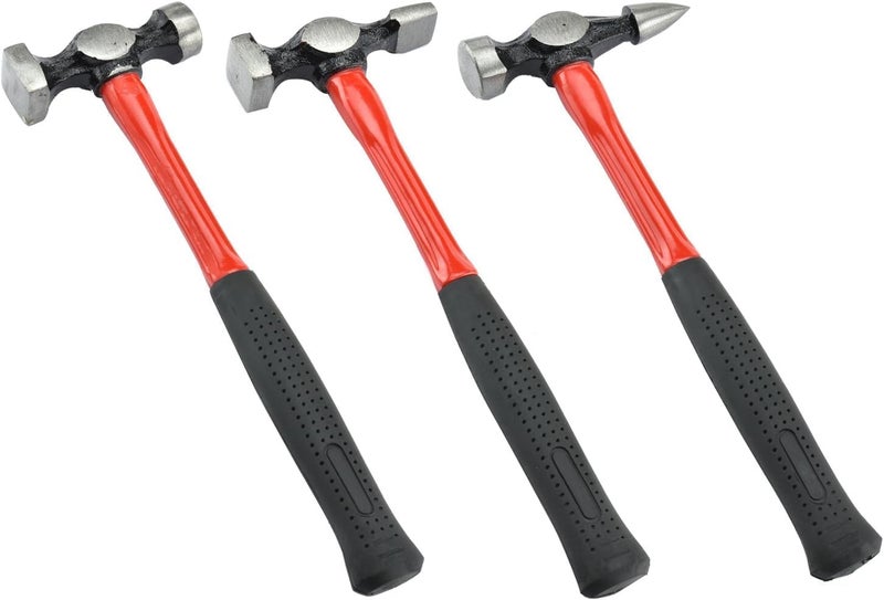 Neiko 20709A Auto Body Fender Repair Hammer And Dolly Set | 7 Piece Car Tool Kit For Dents - Image 3