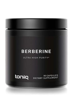 Ultra High Strength Berberine HCl from The Himalayas - 97% Highly Purified and Bioavailable - Wild Harvested - 82:1 Concentrated Formula Berberine 500mg - 90 Veggie Capsules