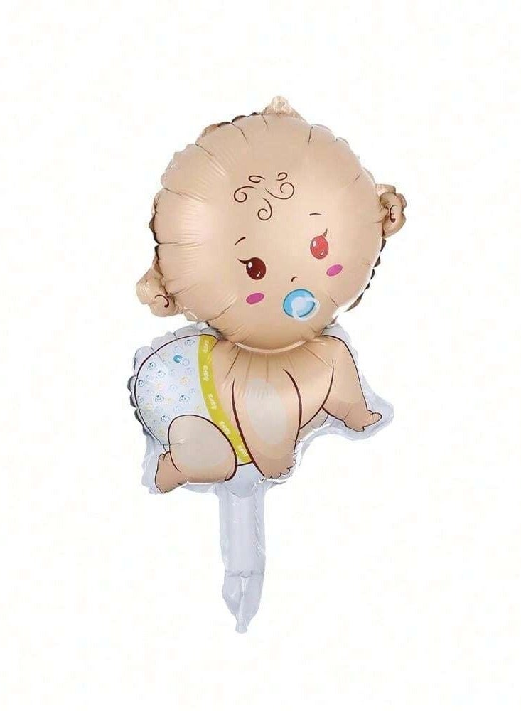 A set of balloons for gender reveal parties in blue, pink and gold, 108 balloons - Image 5