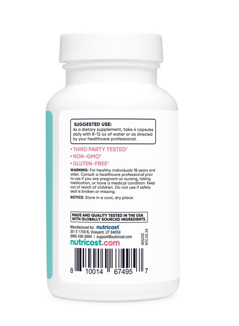 ميو اينوزيتول ودي تشيرو اينوزيتول للنساء 2000 مجم، 120 كبسولة 30 وجبة - Image 4