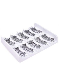 EYEMEI False Eyelashes 5 Pairs Multipack Synthetic Fiber Material 3D Lashes Natural Reusable Lashes for Professional Used for Women Girls by EYEMEI  - Image 5